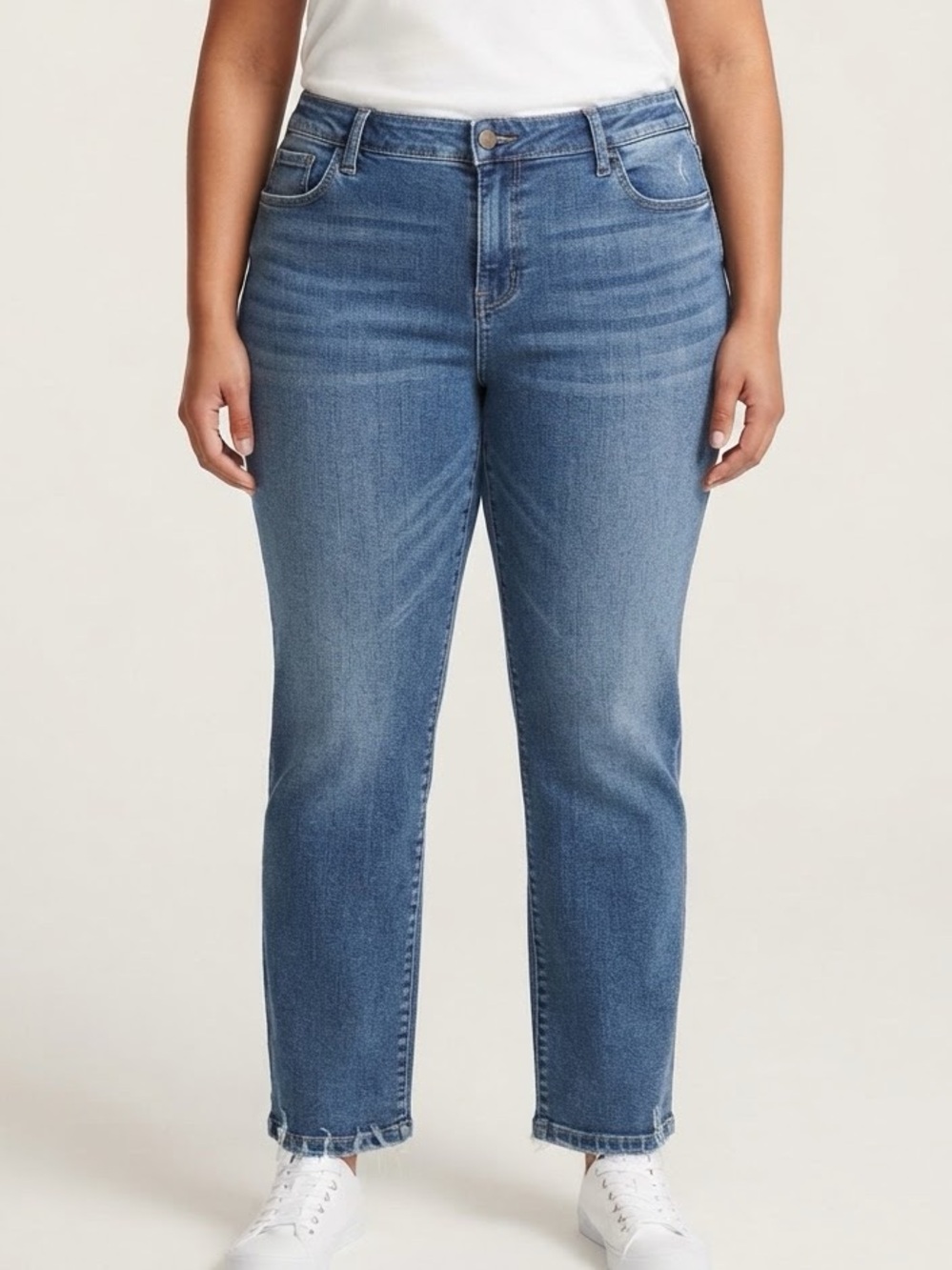 L.I.E. Bridget Curve Boot Women’s Jeans in Medium Blue Wash Size 17 Short